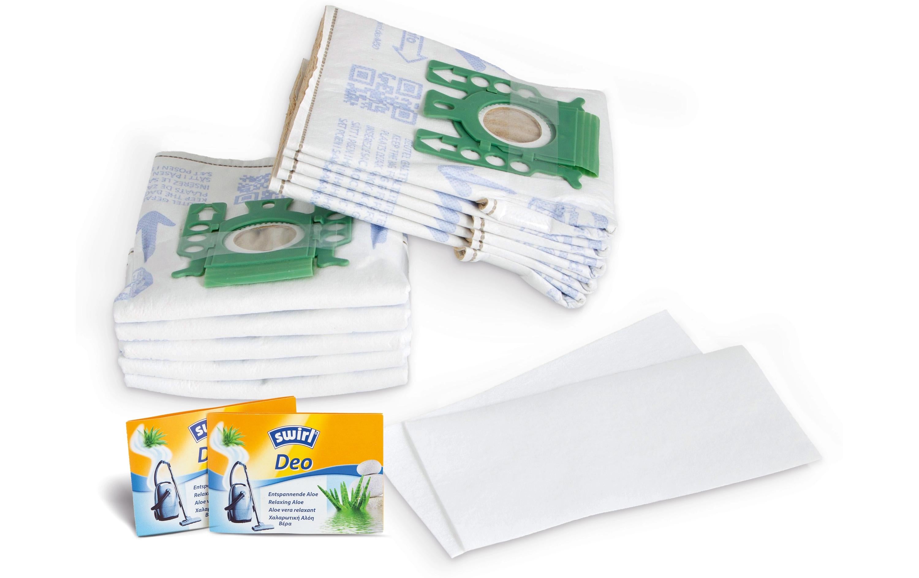 Swirl Staubbeutel M50 EcoPor Kombi 100% Recyclingpapier
