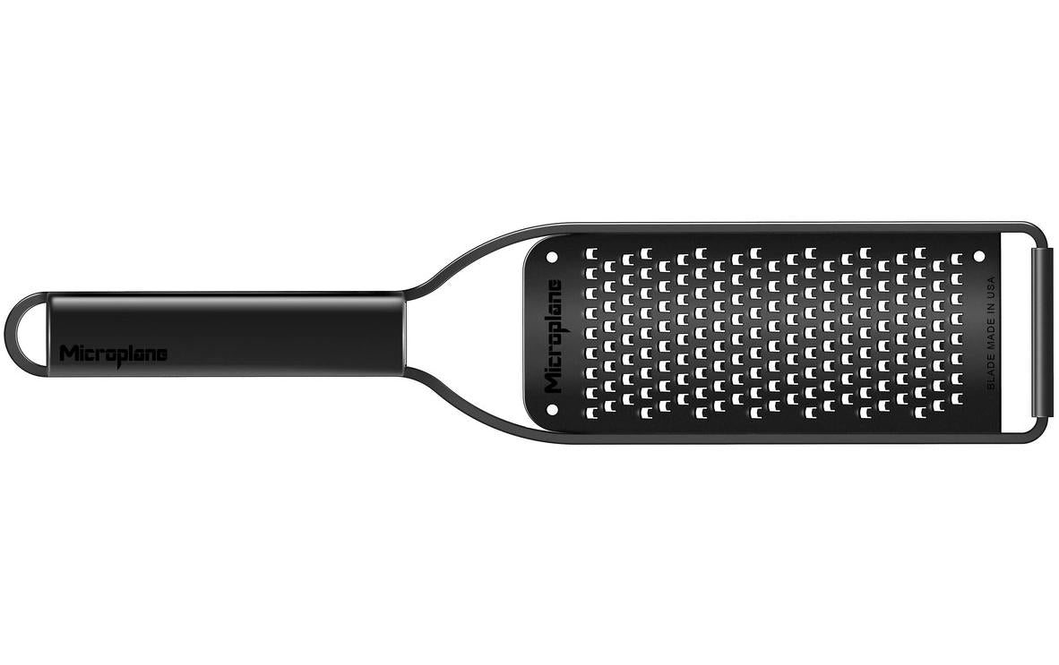 Microplane Black Sheep Raspel Schneide gr. Edelstahlgriff PVD 30x6,8x1,5cm