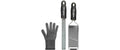 Microplane Gourmet Raspel Set Zester/Reibe,Profi Hobel,Handschuh