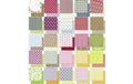 URSUS Designpapier 30.5x30.5 cm Retro, 190 gm2, 50 Blatt