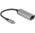 Delock USB3.2 Gen2 Typ-C zu LAN Adapter 0.01/ 0.1/1/2.5/5Gbps