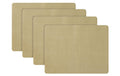 Villa Collection Tischset Shoku 46 x 35 cm 4 Stk Soft Beige PVC