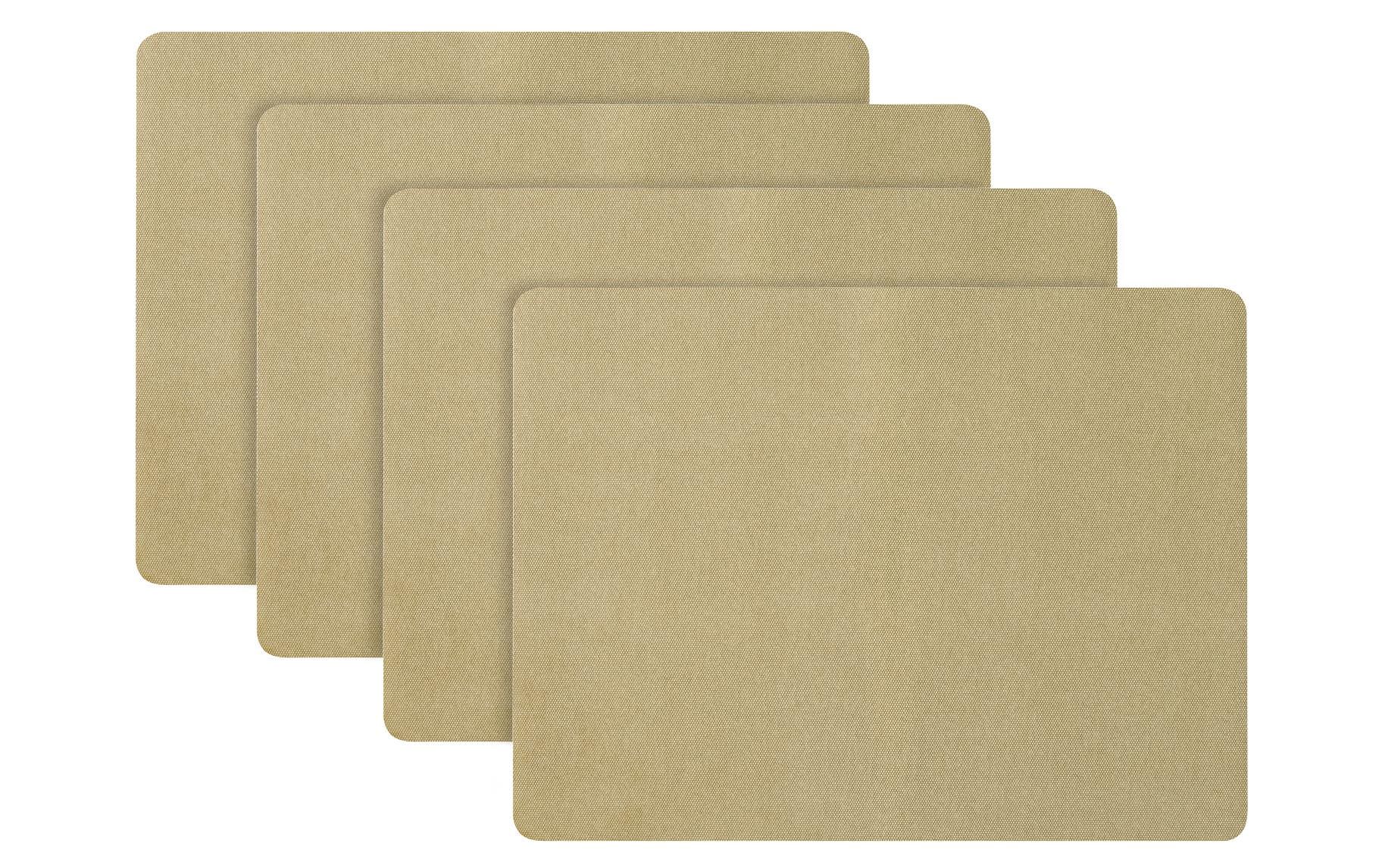 Villa Collection Tischset Shoku 46 x 35 cm 4 Stk Soft Beige PVC