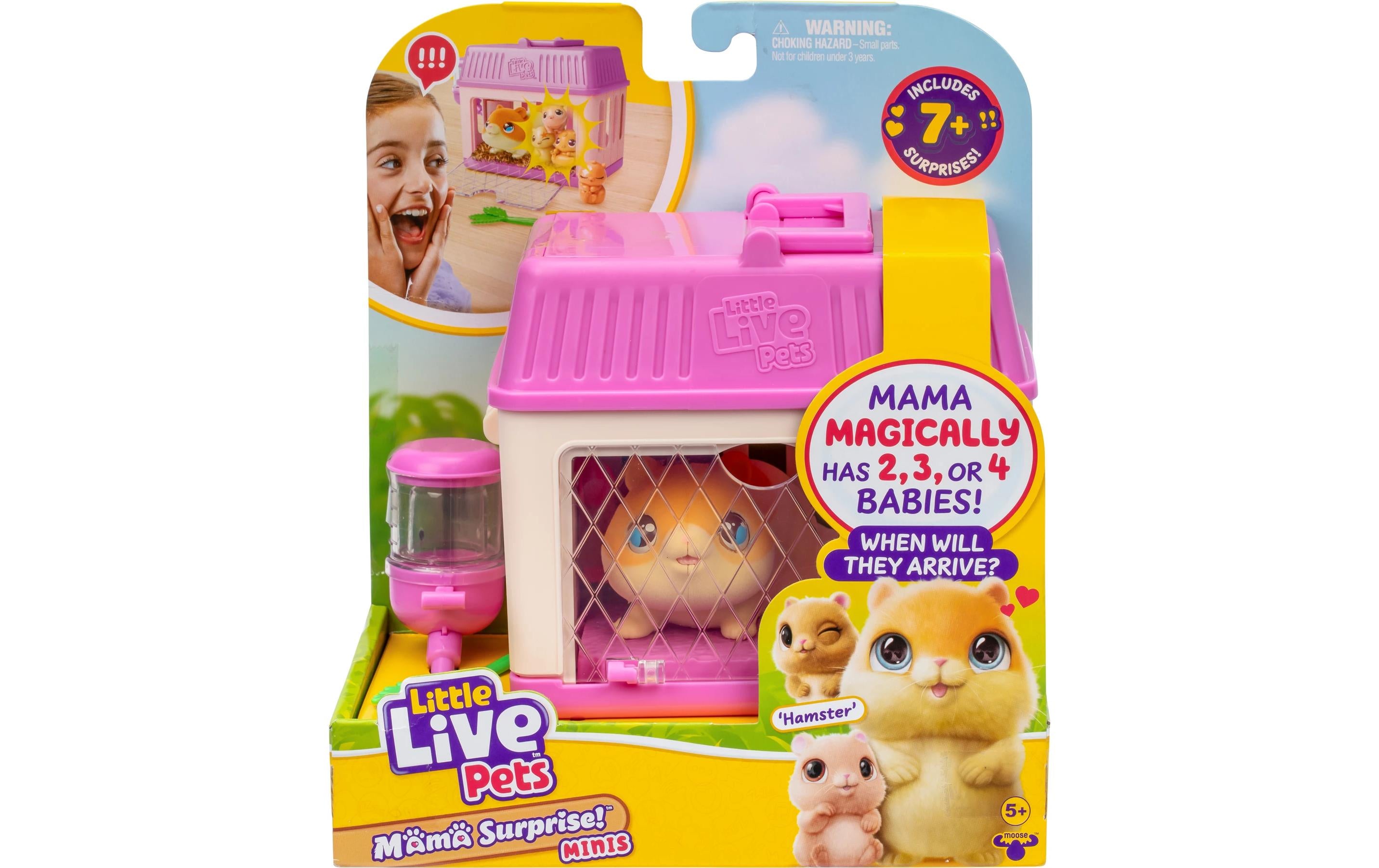 Little Live Pets Mini Hamster Mama Surprise