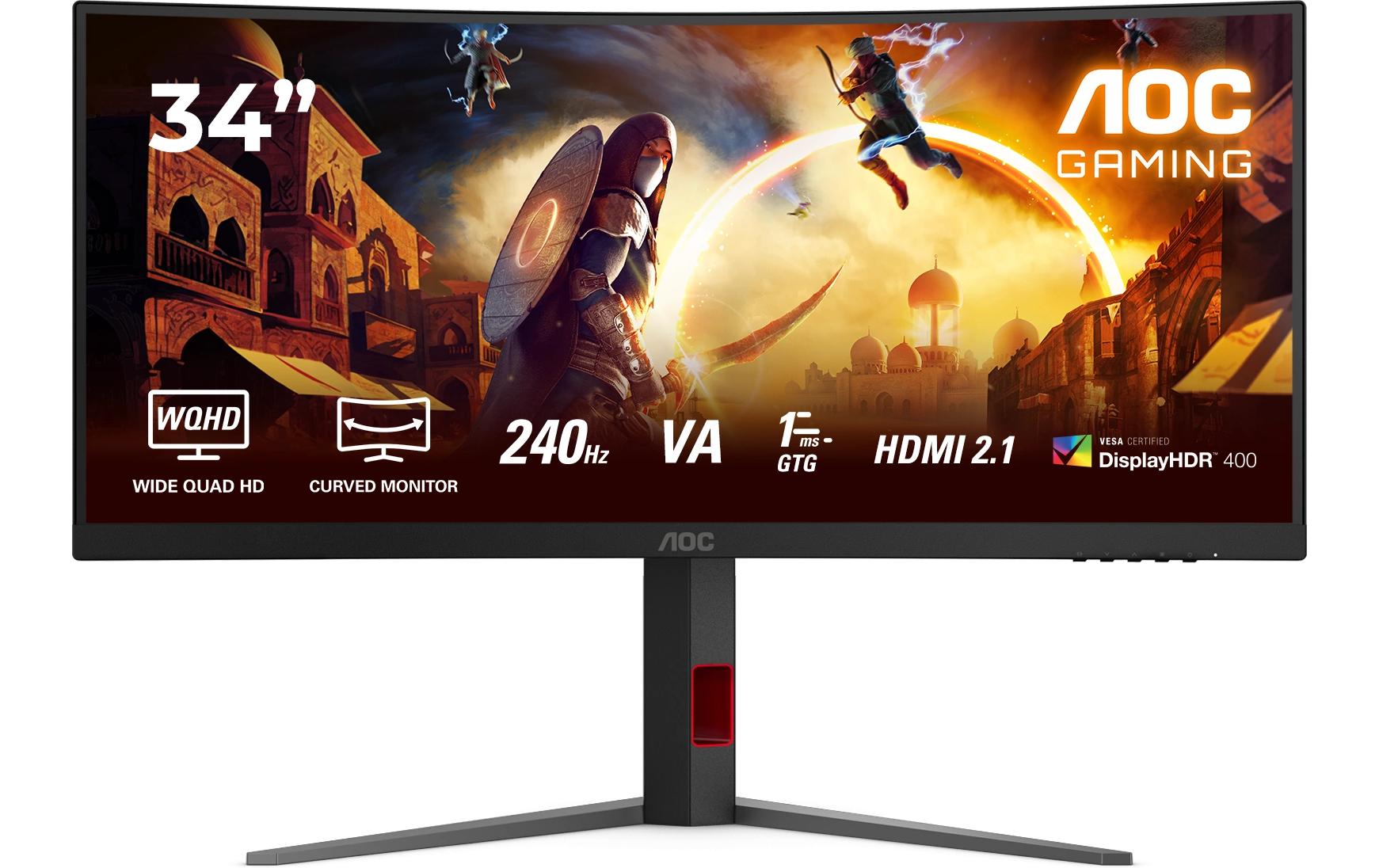 AOC 34" CU34G4Z, 3440x1440, VA Curved