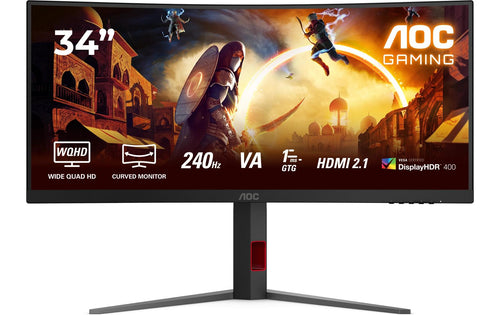 AOC 34" CU34G4Z, 3440x1440, VA Curved