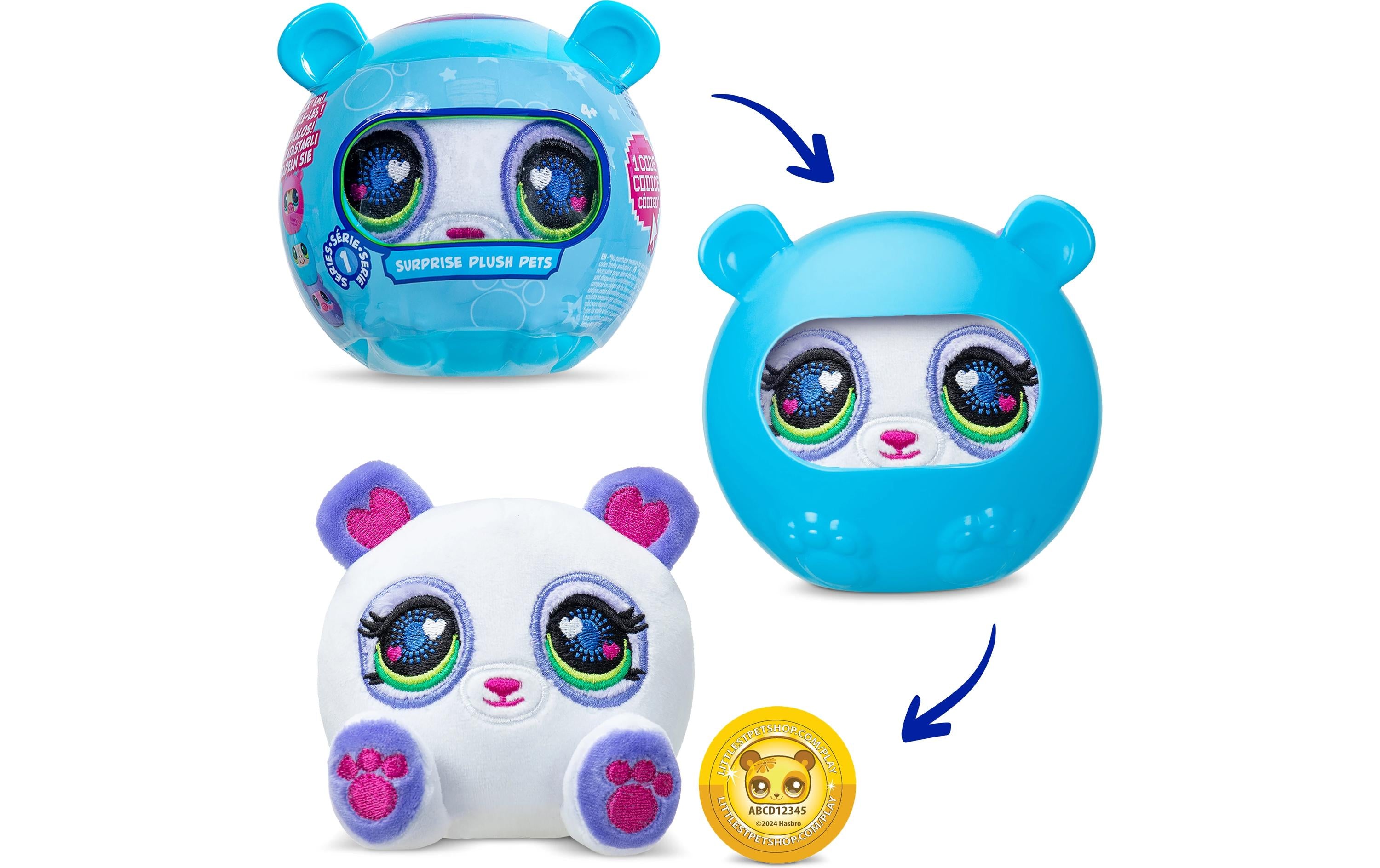 Littlest Pet Shop Mini Plüsch assortiert