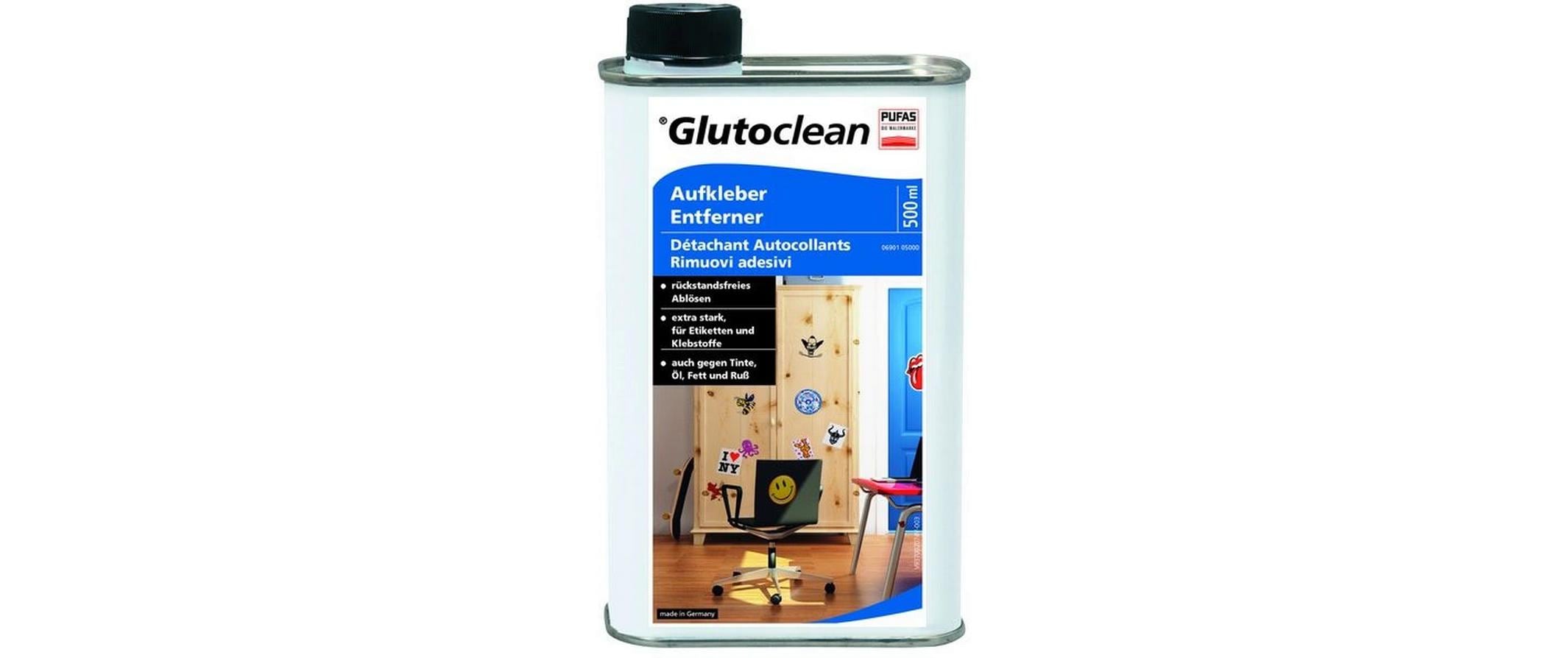 Aufkleber Entferner 500 ml Glutoclean
