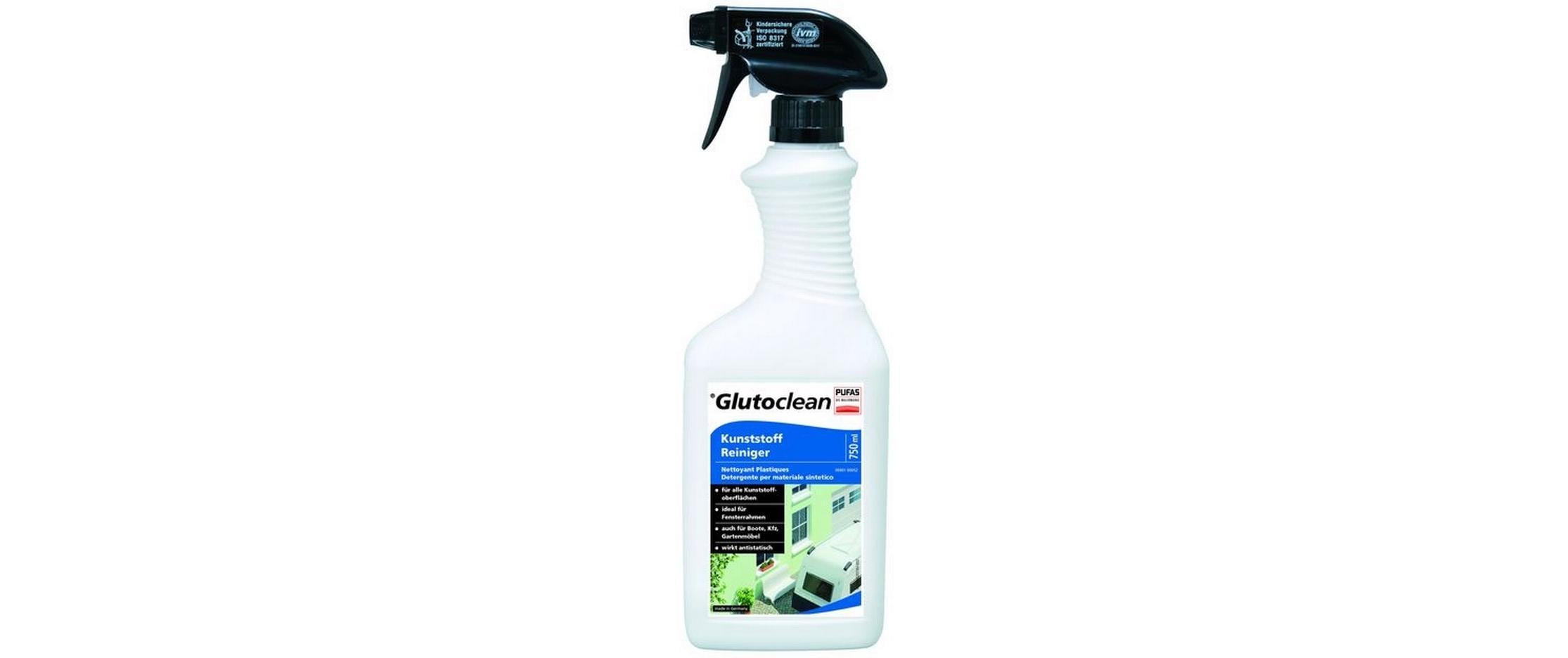 Kunststoff Reiniger 750 ml Glutoclean