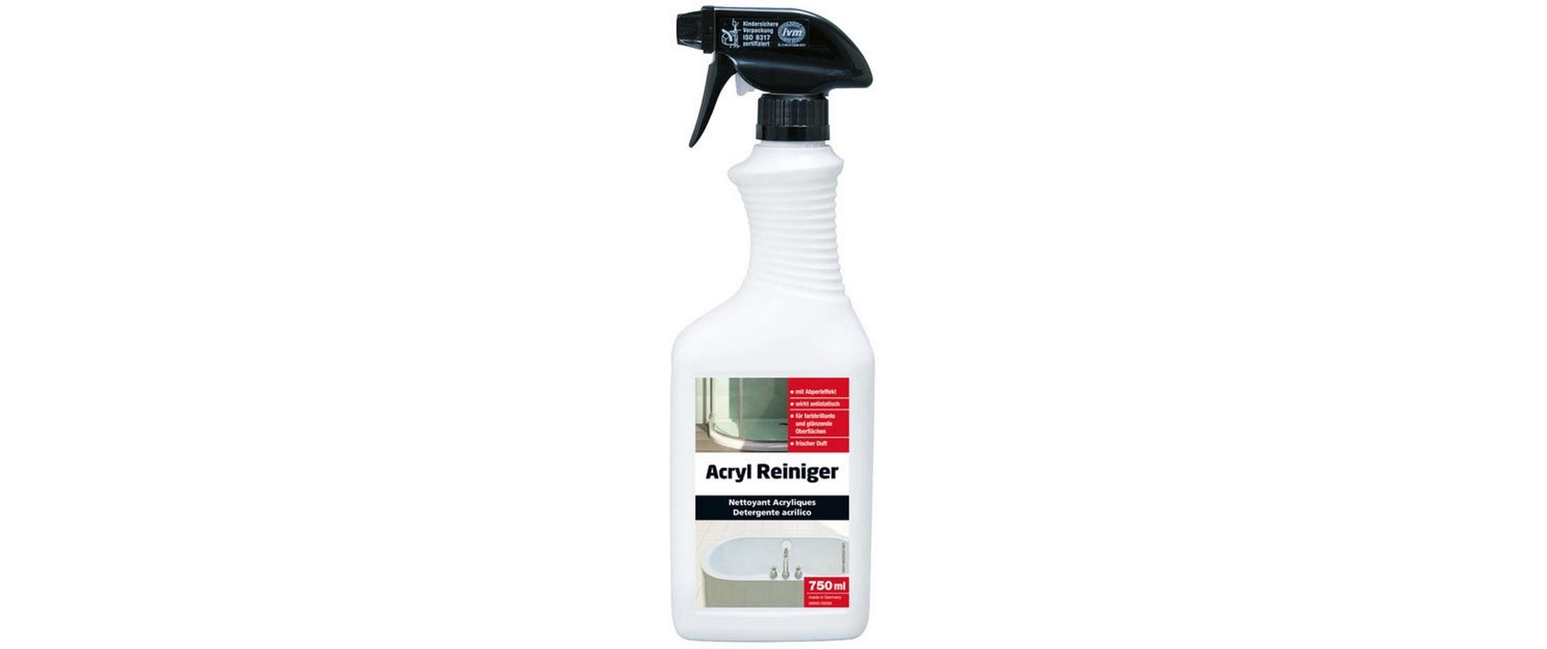 Acryl Reiniger 750 ml Glutoclean