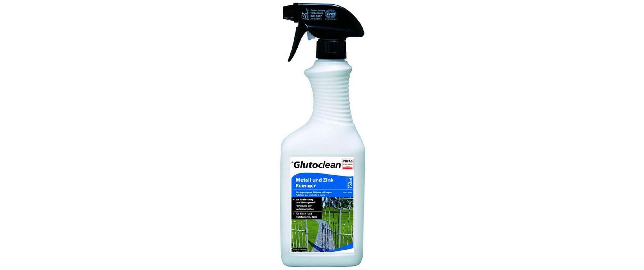 Metall und Zink Reiniger 750 ml Glutoclean