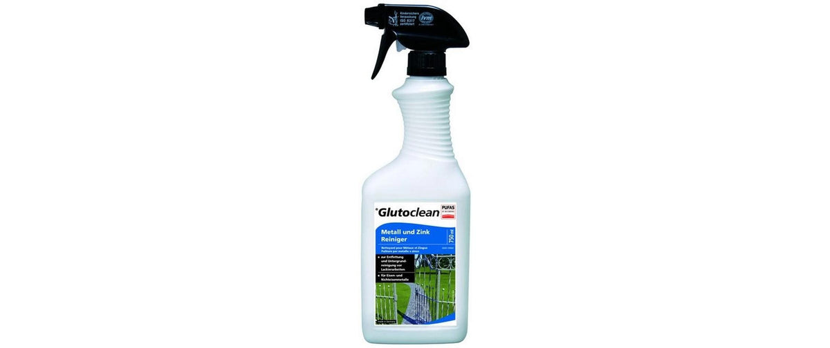 Metall und Zink Reiniger 750 ml Glutoclean