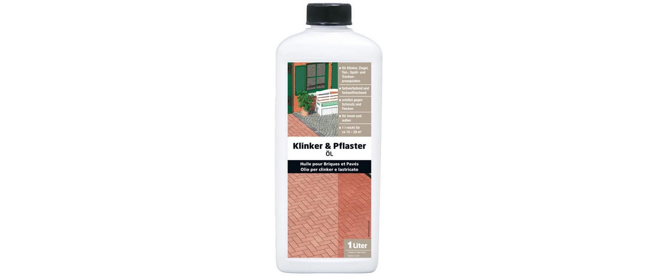 Klinker und Pflaster Öl 1 l Glutoclean