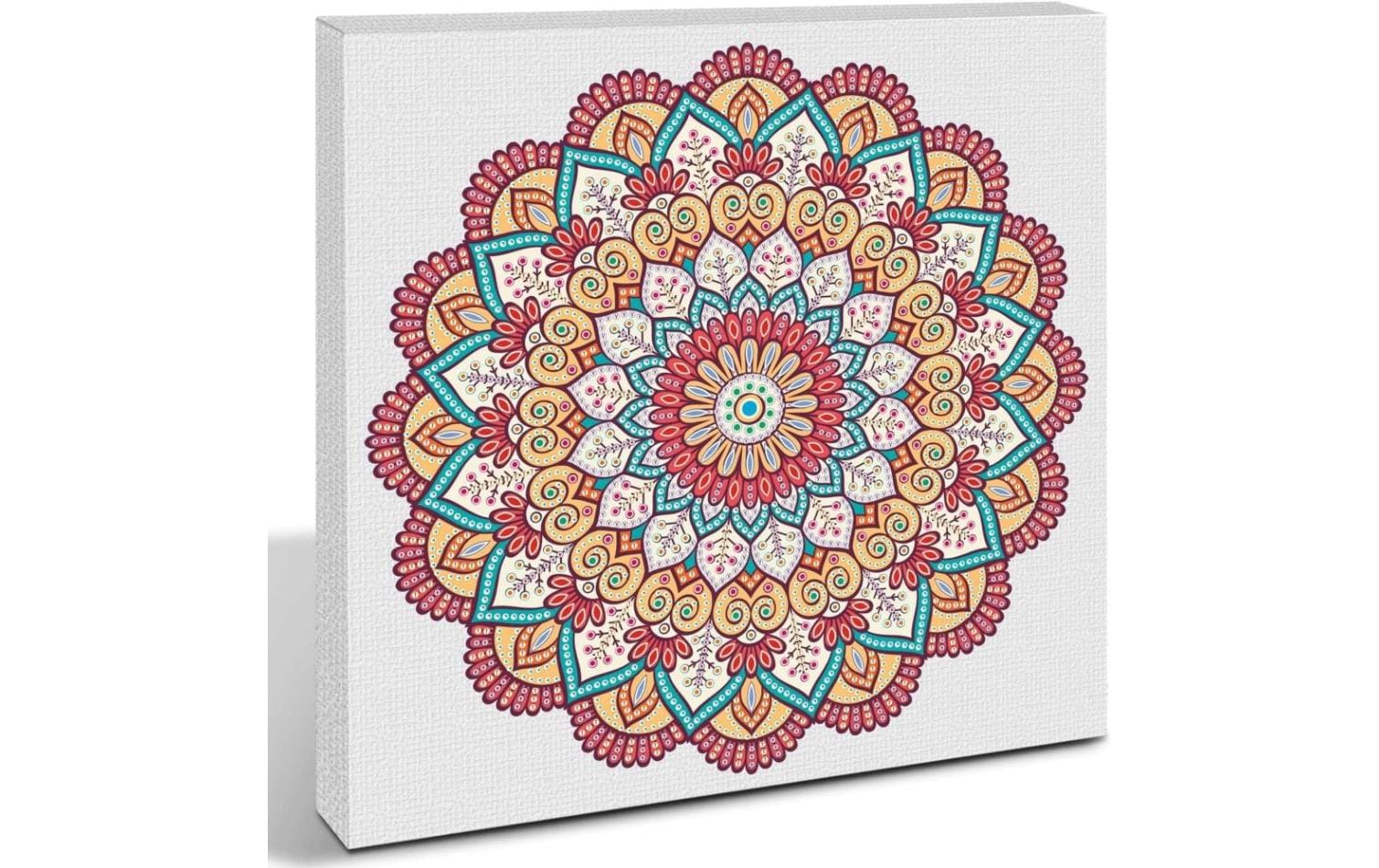 URSUS Diamond Painting Bastelset Mandala, 30 x 30 cm