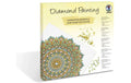 URSUS Diamond Painting Bastelset Mandala, 30 x 30 cm