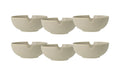 Villa Collection Ramen Schale Shoku 6 Stk 18.5 cm Soft Beige Steinzeug
