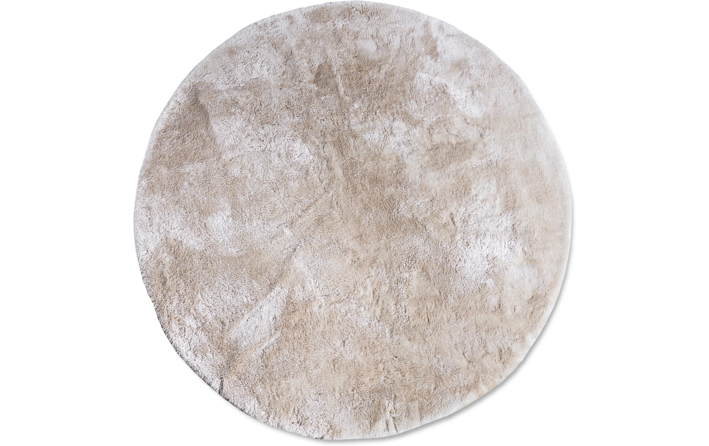 Elle Decoration Teppich Calida 100% Polyester, 160 cm, Creme