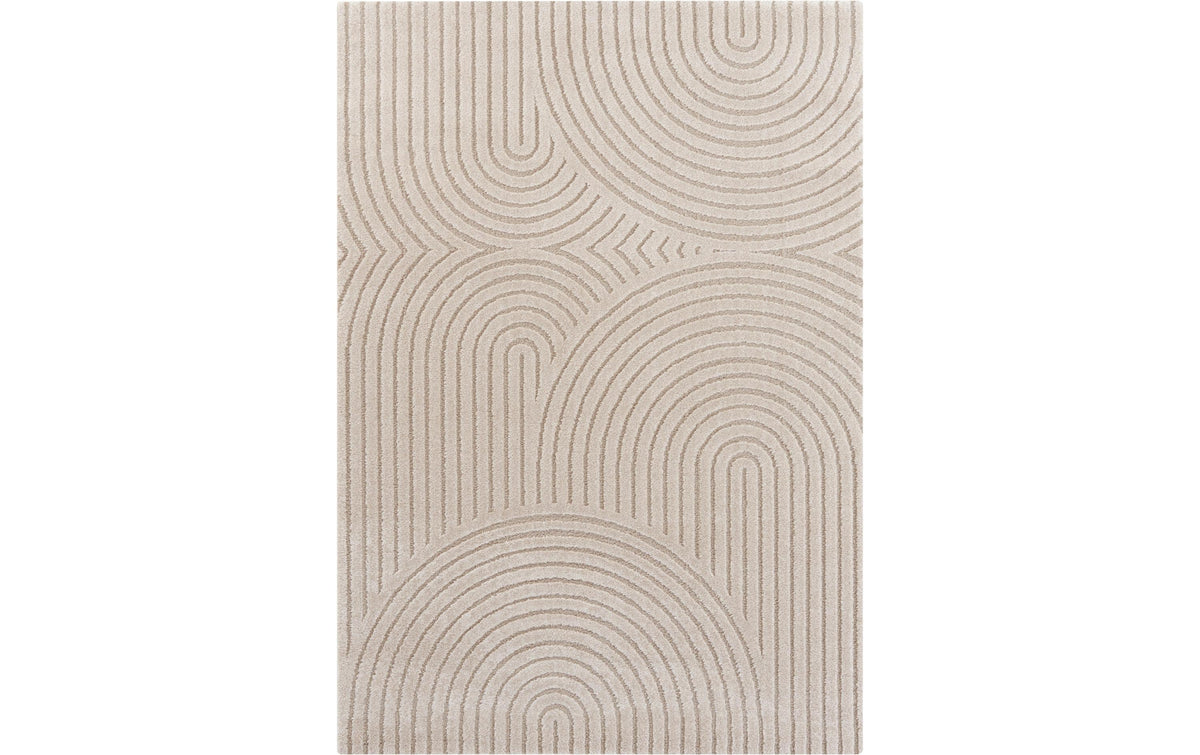 Elle Decoration Teppich Panglao 40% PES, 60% PP, 160x230 cm, Cream