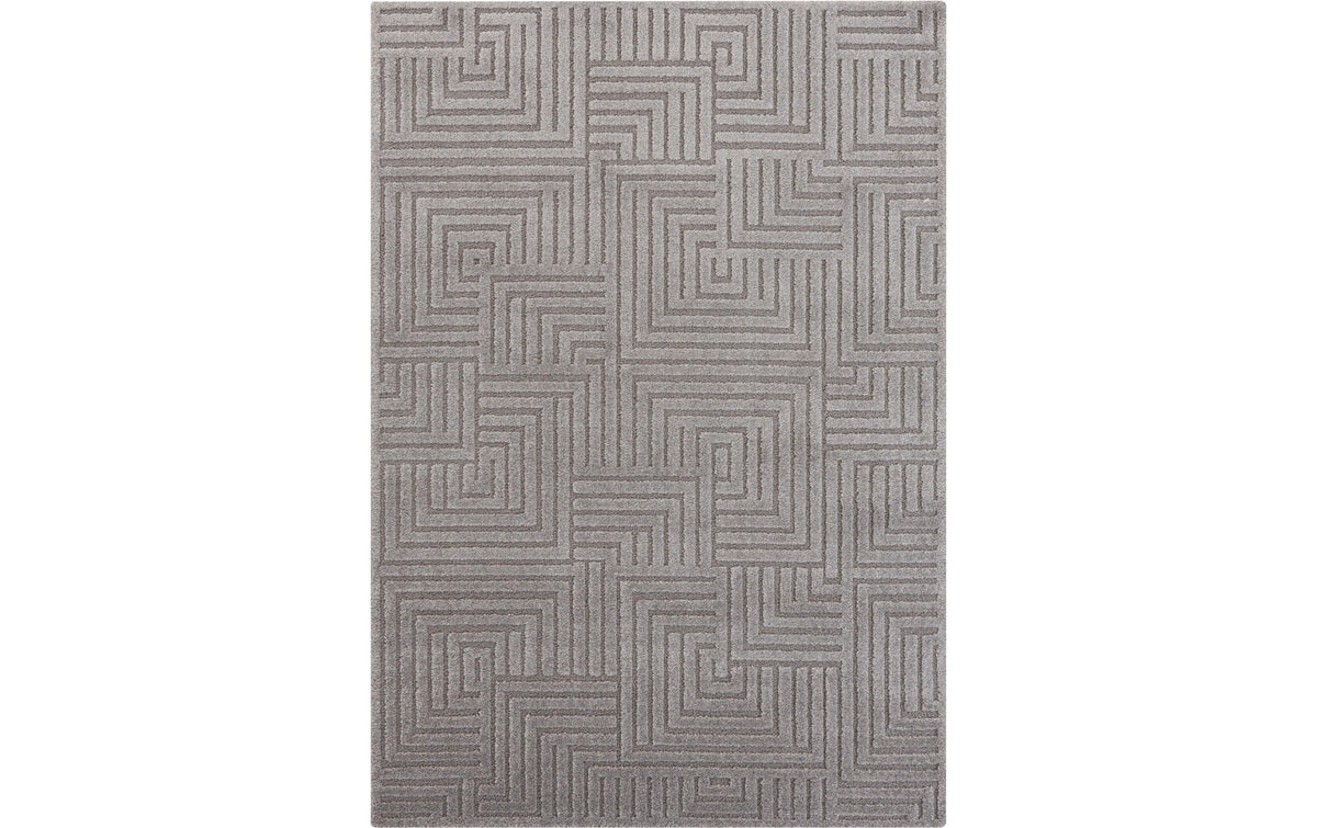 Elle Decoration Teppich Manipu 40% PES, 60% PP, 120x170 cm, Grey