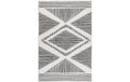 Elle Decoration In & Outd. Teppich Rhombus 100% Polypropylen, 80x150 cm, Black