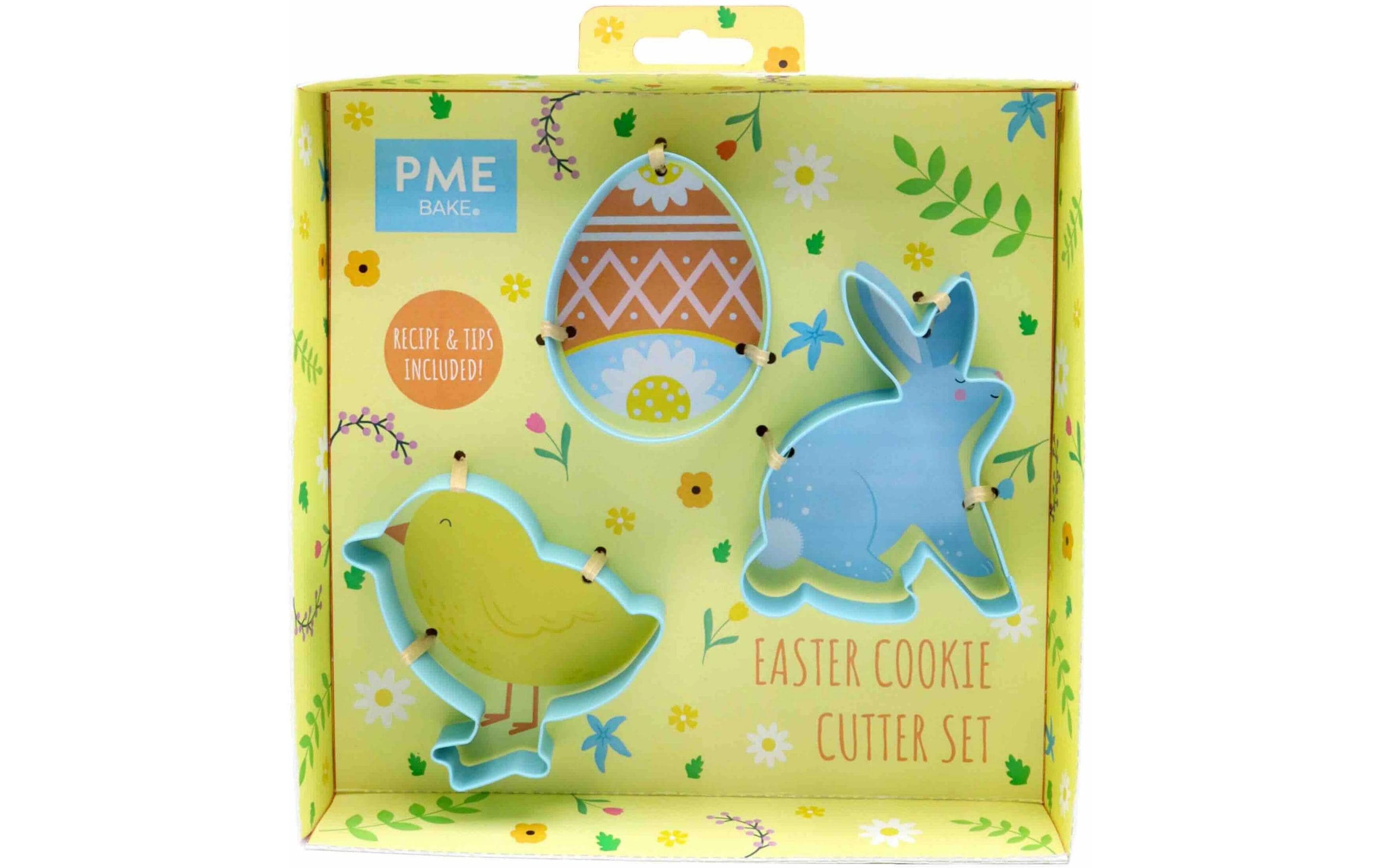PME Ausstechform Ostern Set 3 Stk, Hase, Küken, Osterei