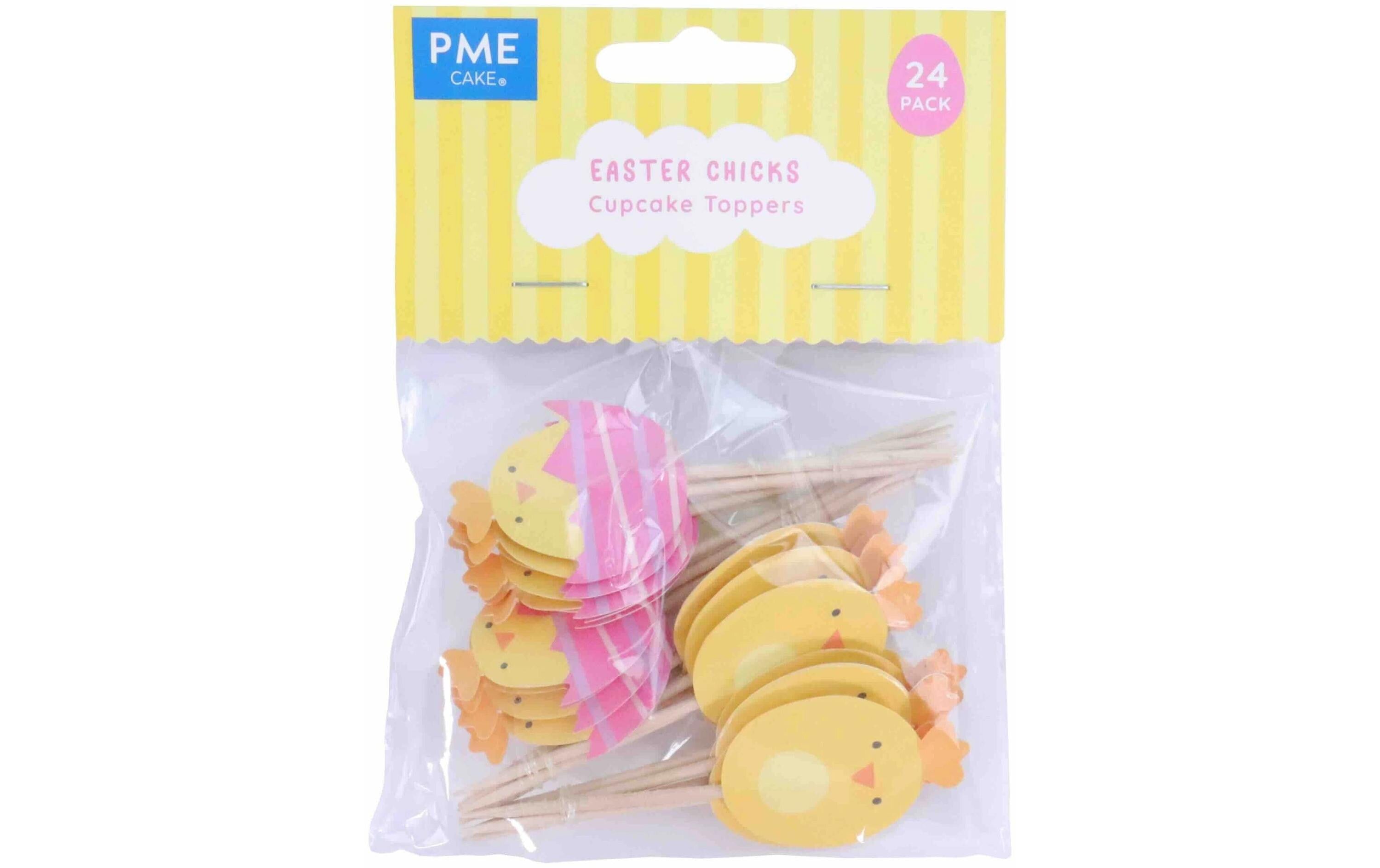 PME Cupcake Topper Küken 24 Stk