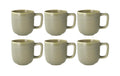 Villa Collection Tasse Shoku 23 cl 6 Stk Pure Green Steinzeug