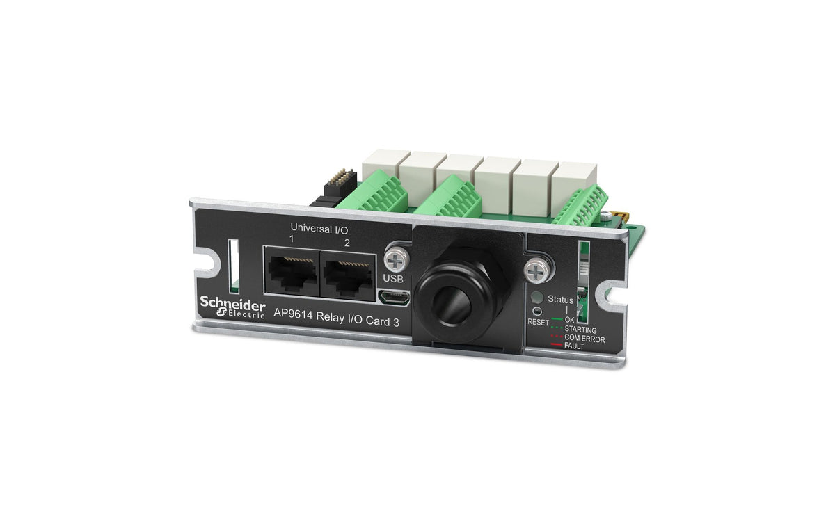 APC Dry Contact I/O SmartSlot AP9614 Trockenkontakt-Karte für alles Smart UPS