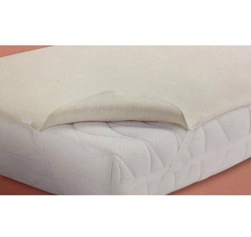 Dormisette Molton Matratzenauflage Amarone 120x200cm, Weiss, 100% Baumwolle