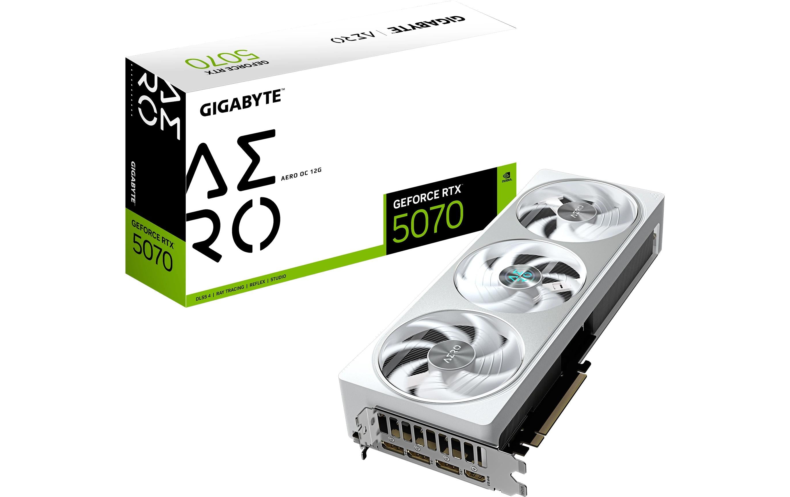 Gigabyte RTX5070 AERO OC 12GB