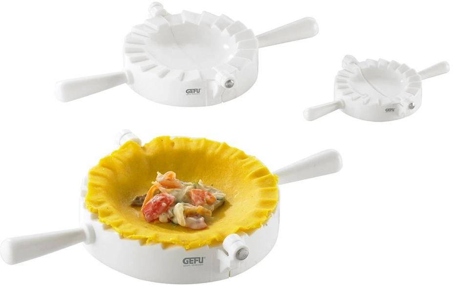 GEFU Ravioli-/Maultaschenf. VERONA 3tlg. Grössen Ø 12,5 cm/9,5 cm/6,0 cm