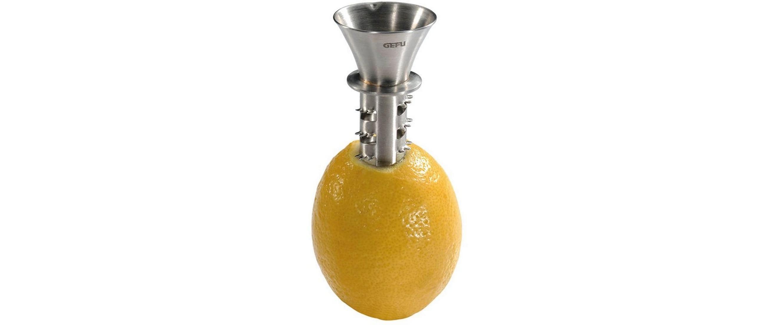GEFU Zitronensaftausgiesser CITRONELLO Edelstahl