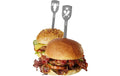GEFU Hamburger Spiesse TORRO 2 Stück (Stier/Fleischerbeil)
