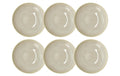 Villa Collection Pastateller Shoku 21 cm 6 Stk Soft Beige Steinzeug