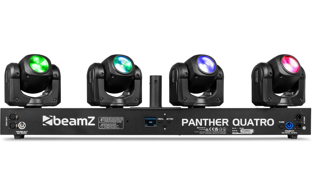 BeamZ PANTHER Party bar, 4x Moving Head