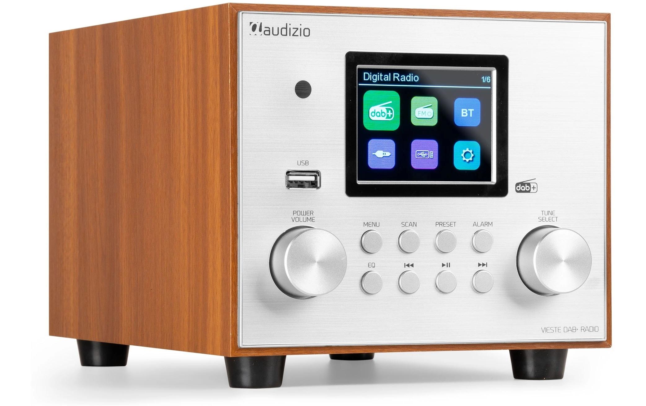 Audizio Vieste SI DAB+/FM Radio, BT, SUB, silber