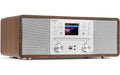 Audizio Avola SI DAB+/FM Radio mit BT u. CD, WLAN, silber