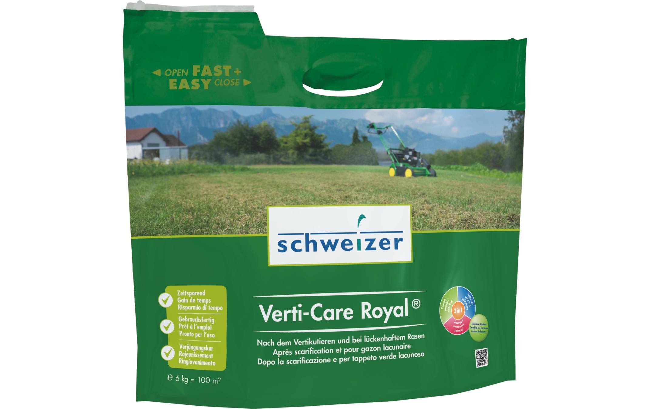 Eric Schweizer Verti-Care Royal Saatgut/Substrat/Dünger