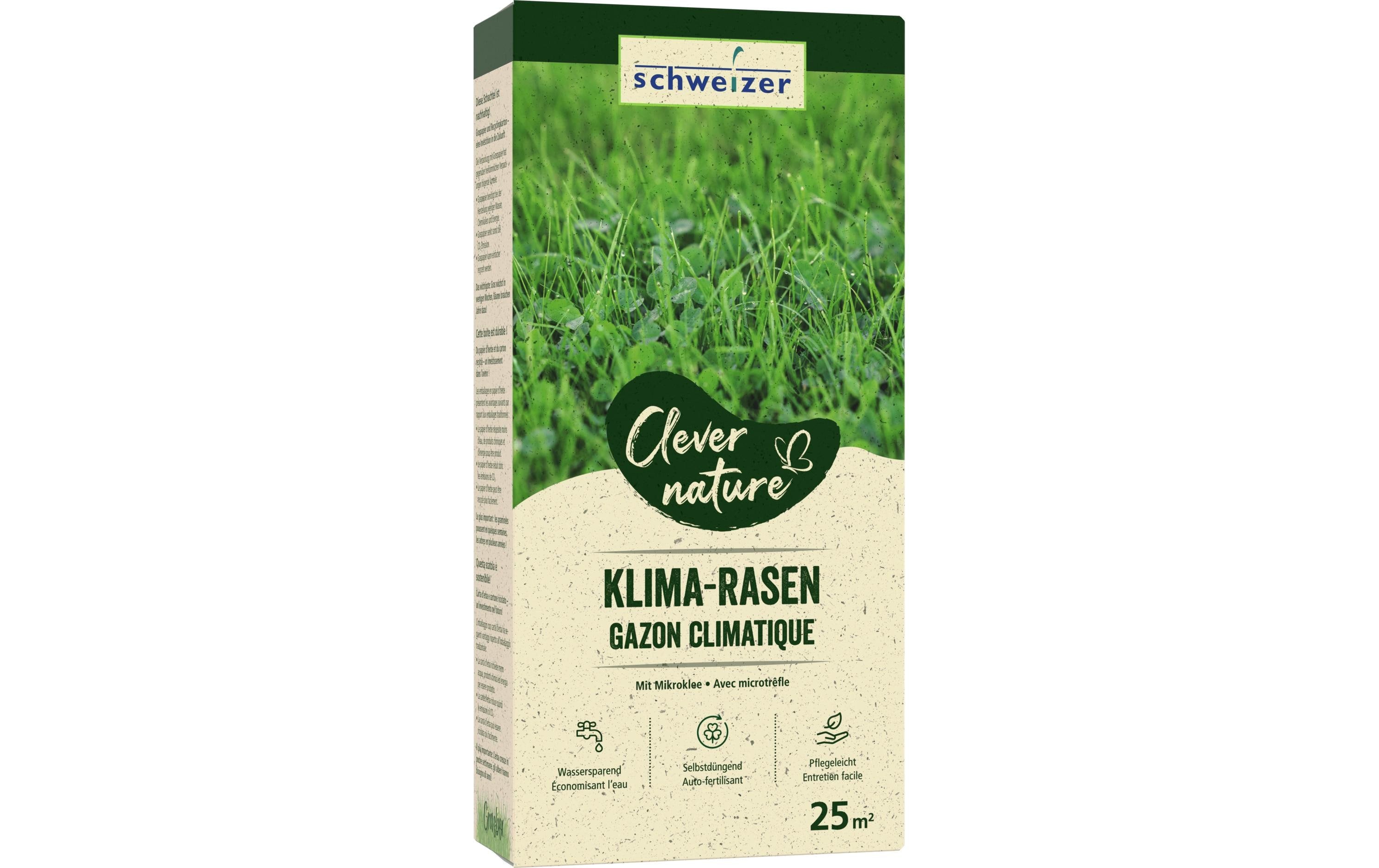 Eric Schweizer Clever Nature Klimarasen Klimarasen 25 m²