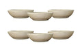 Villa Collection Schale Shoku 9 cm 6 Stk Soft Beige Steinzeug