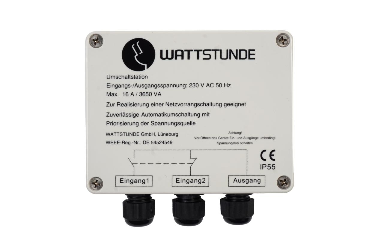 WATTSTUNDE WS16ANVS Netzvorrangschaltung 16