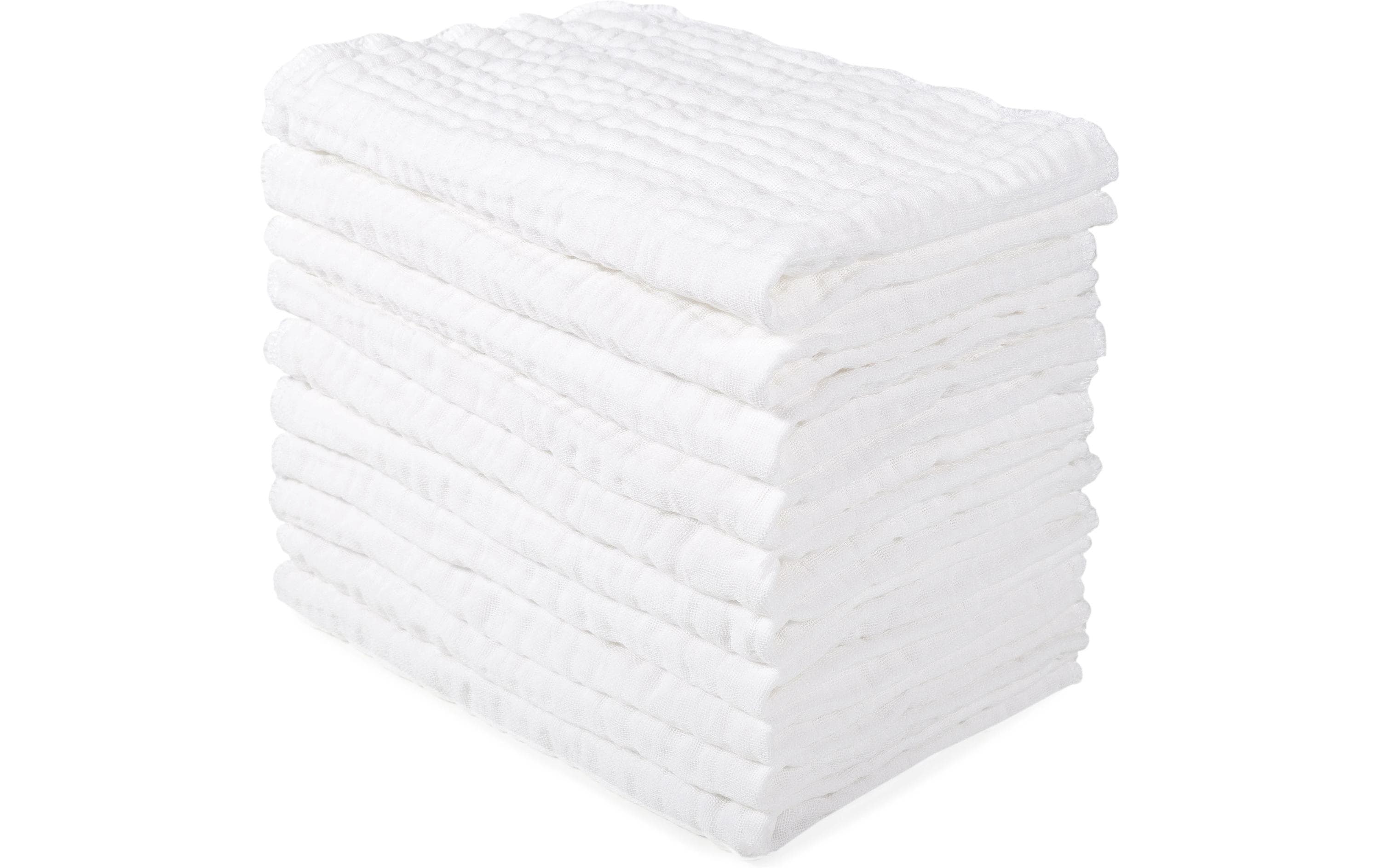Makian Mullwindeln 35x50cm 10-er Pack, Weiss