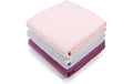 Makian Moltontücher 80x80cm 3-er Pack Maedchen