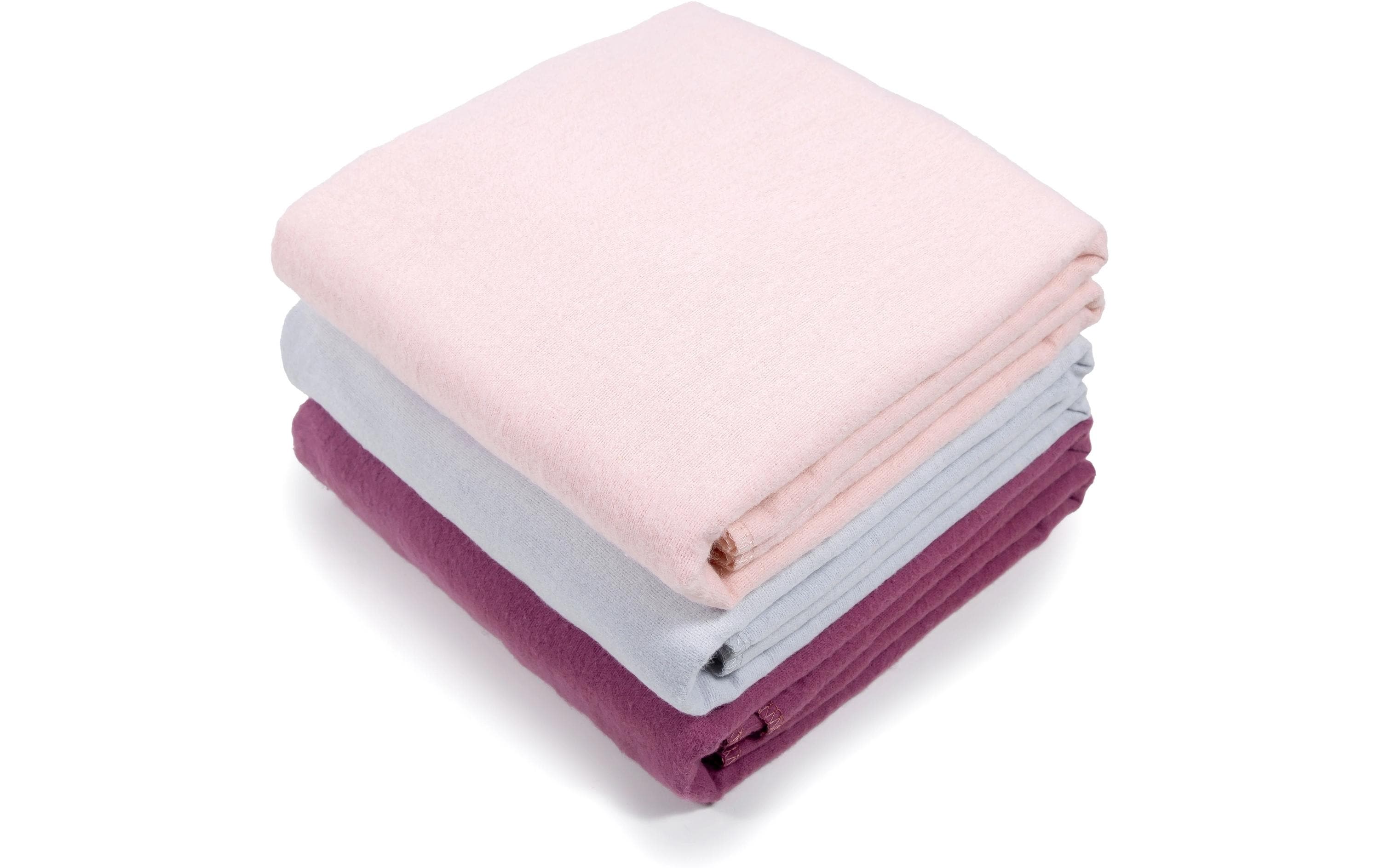 Makian Moltontücher 80x80cm 3-er Pack Maedchen