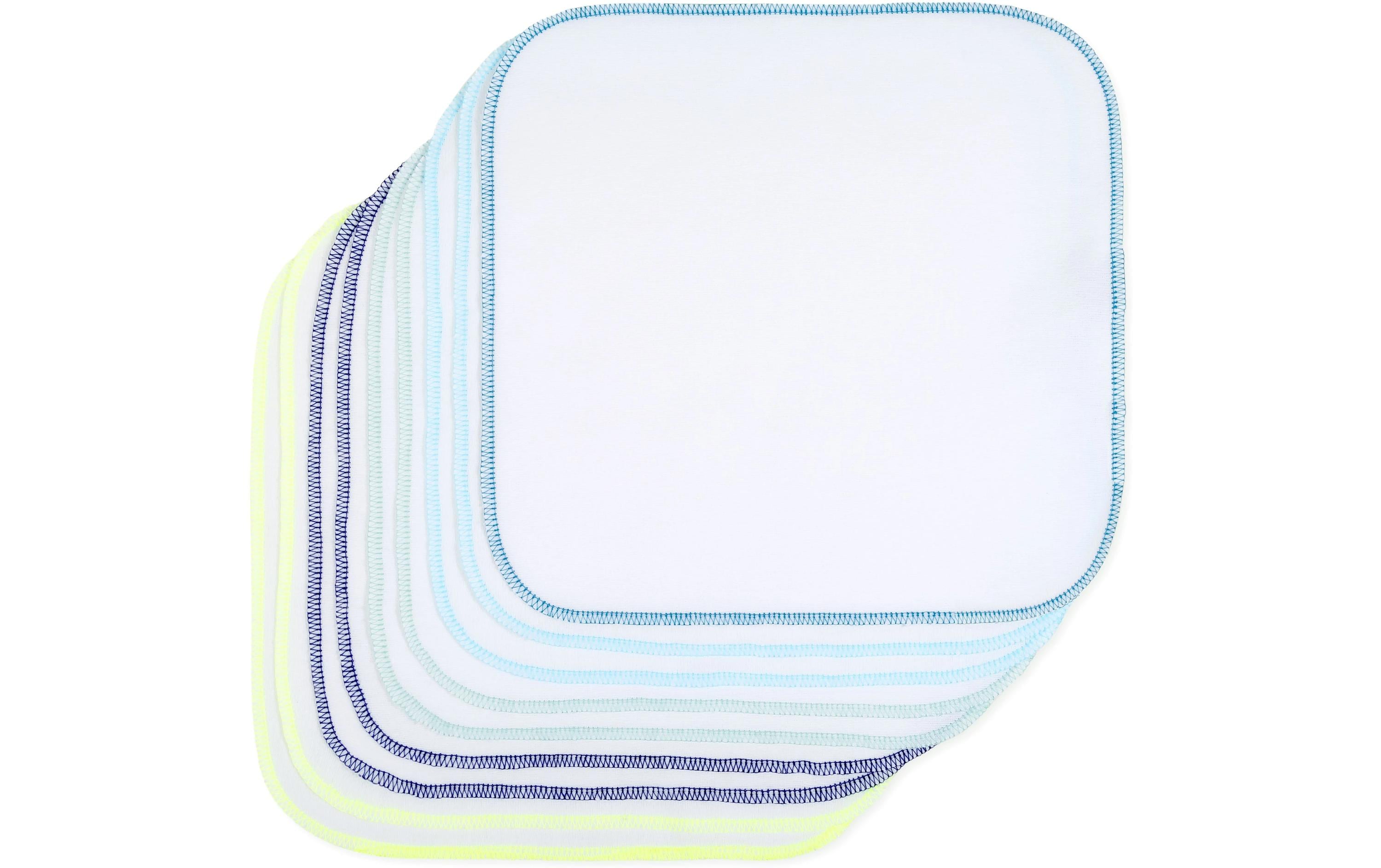 Makian Moltonwaschlappen 30x30cm 9-er Pack Jungen