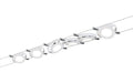 Paulmann LED Seilsystem RoundMac Basisset 6x200lm 6x4,3W 2700K 230/12V Weiss matt