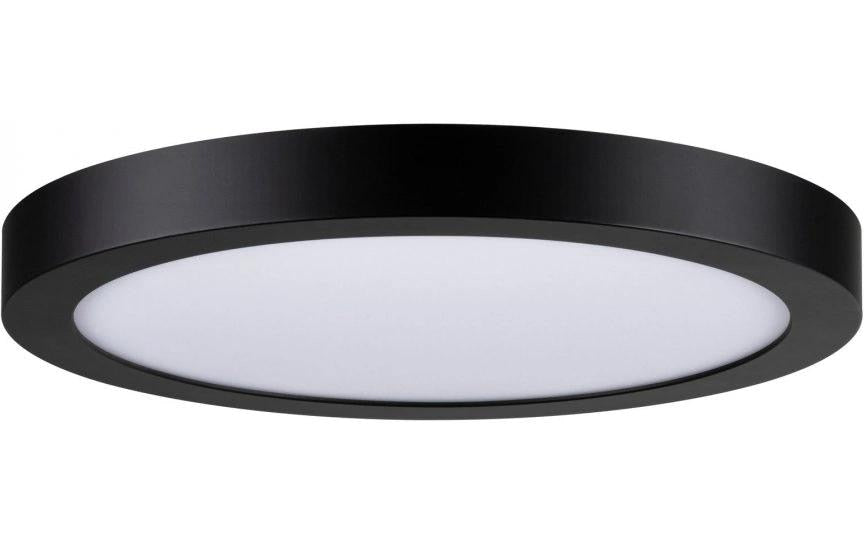 Paulmann LED Panel Abia rund 300mm 22W 2200lm 2700K Schwarz matt