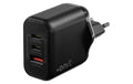 onit GaN-Wandladegerät USB CCA 45W schwarz