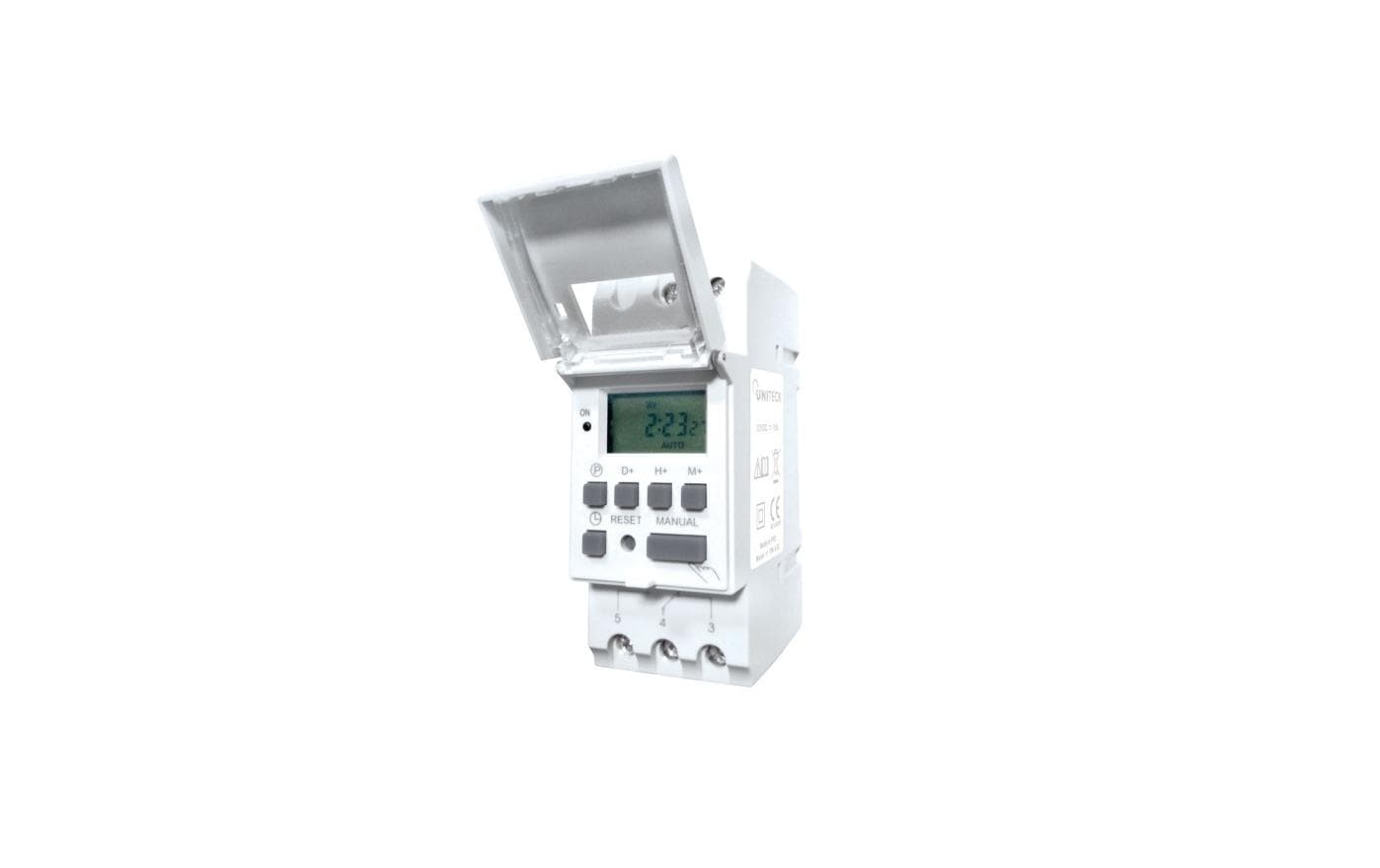 Uniteck Digitale Schaltuhr 12V Arbeitspannung 10 - 15V