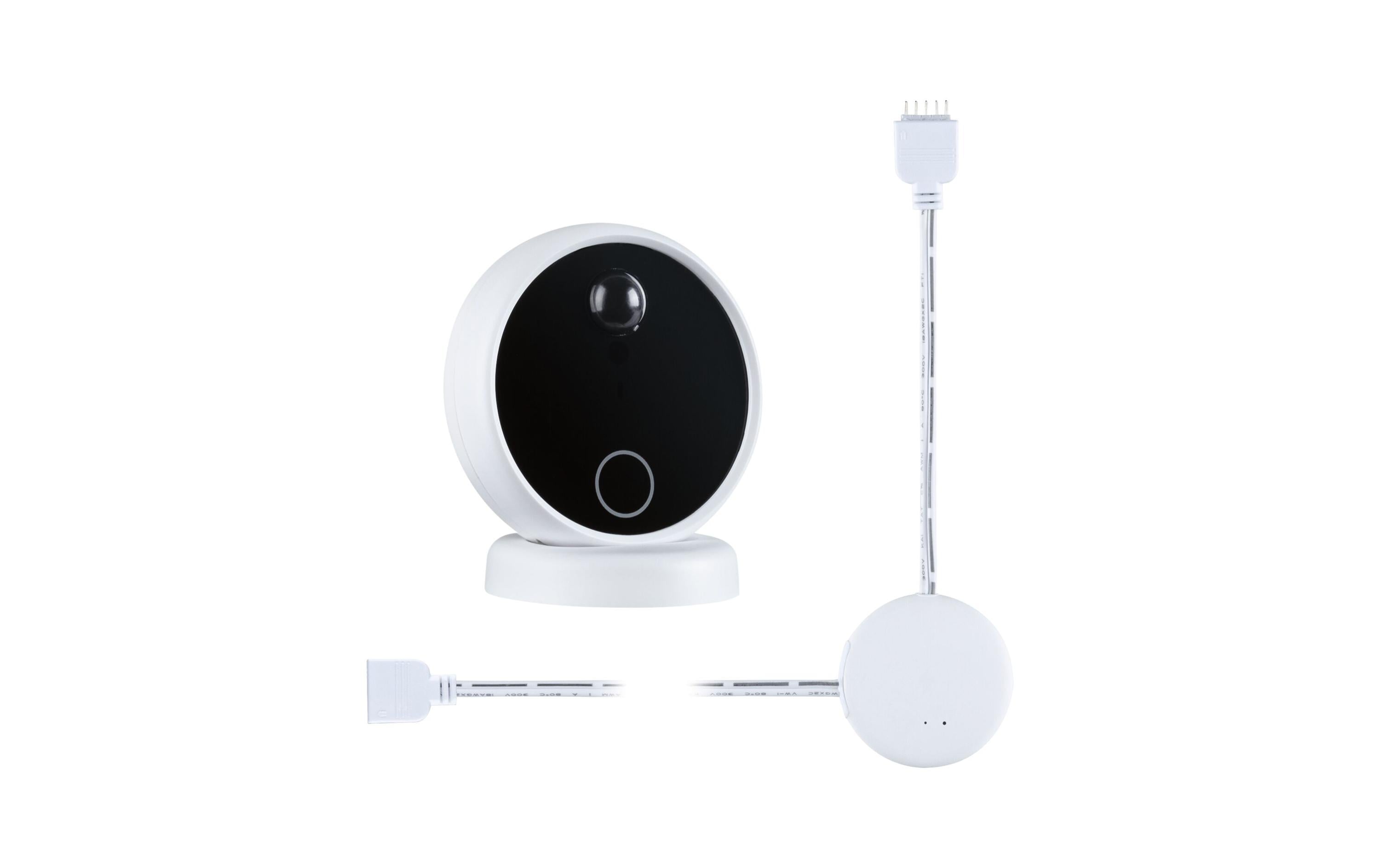 Paulmann MaxLED Wireless PIR & Touch Sensor Set incl. receiver 24V 144W white black